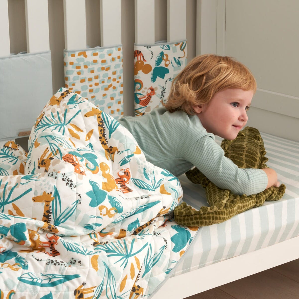Tutti Bambini Cot Wraps 6pk - Run Wild