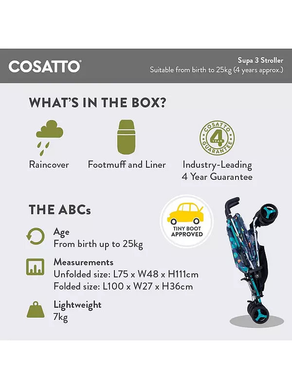 Cosatto Supa 3 Stroller