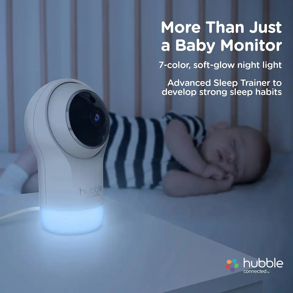 Hubble Connected
Glow 5-in-1 Smart Full HD Baby Monitor