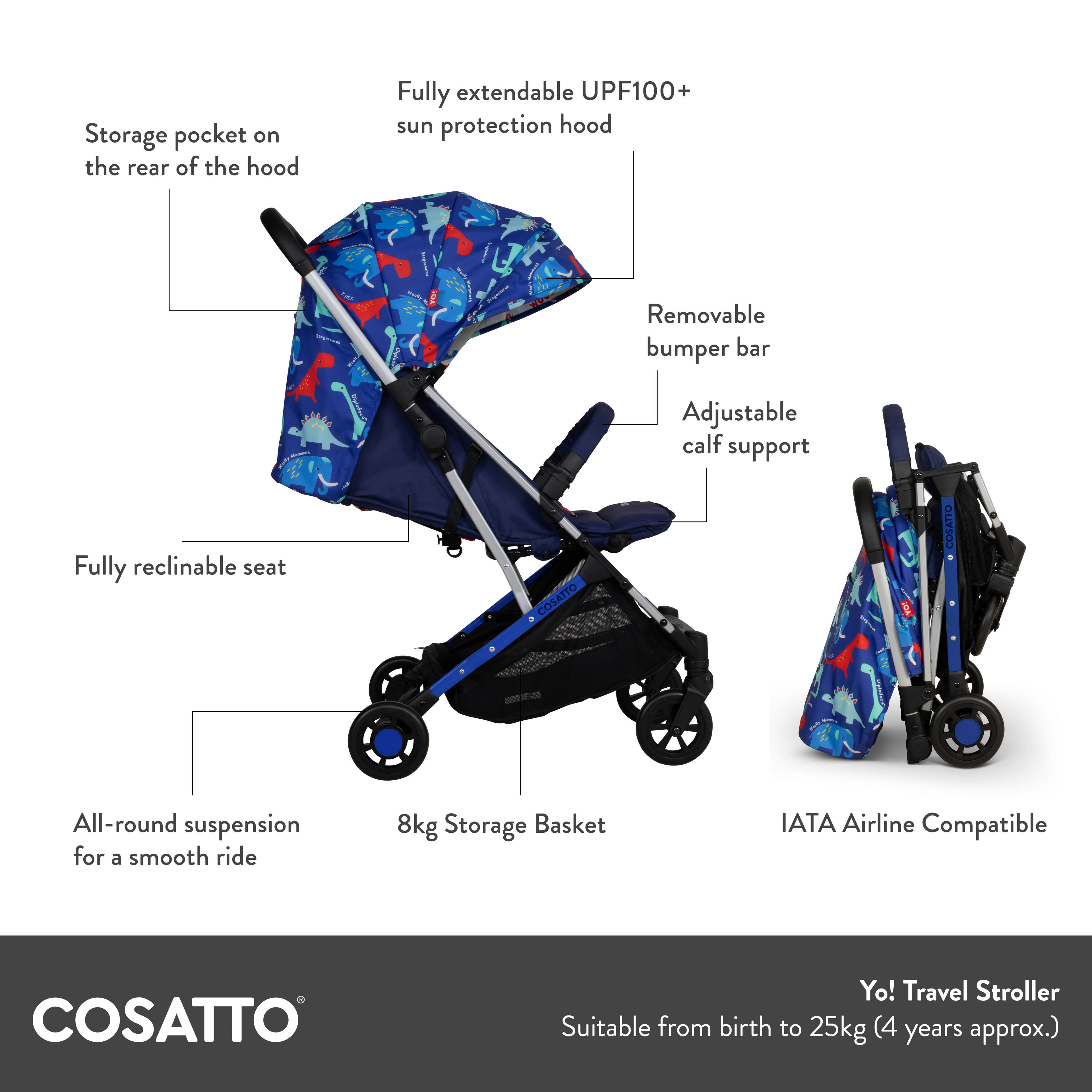 Cosatto Yo! Stroller Range