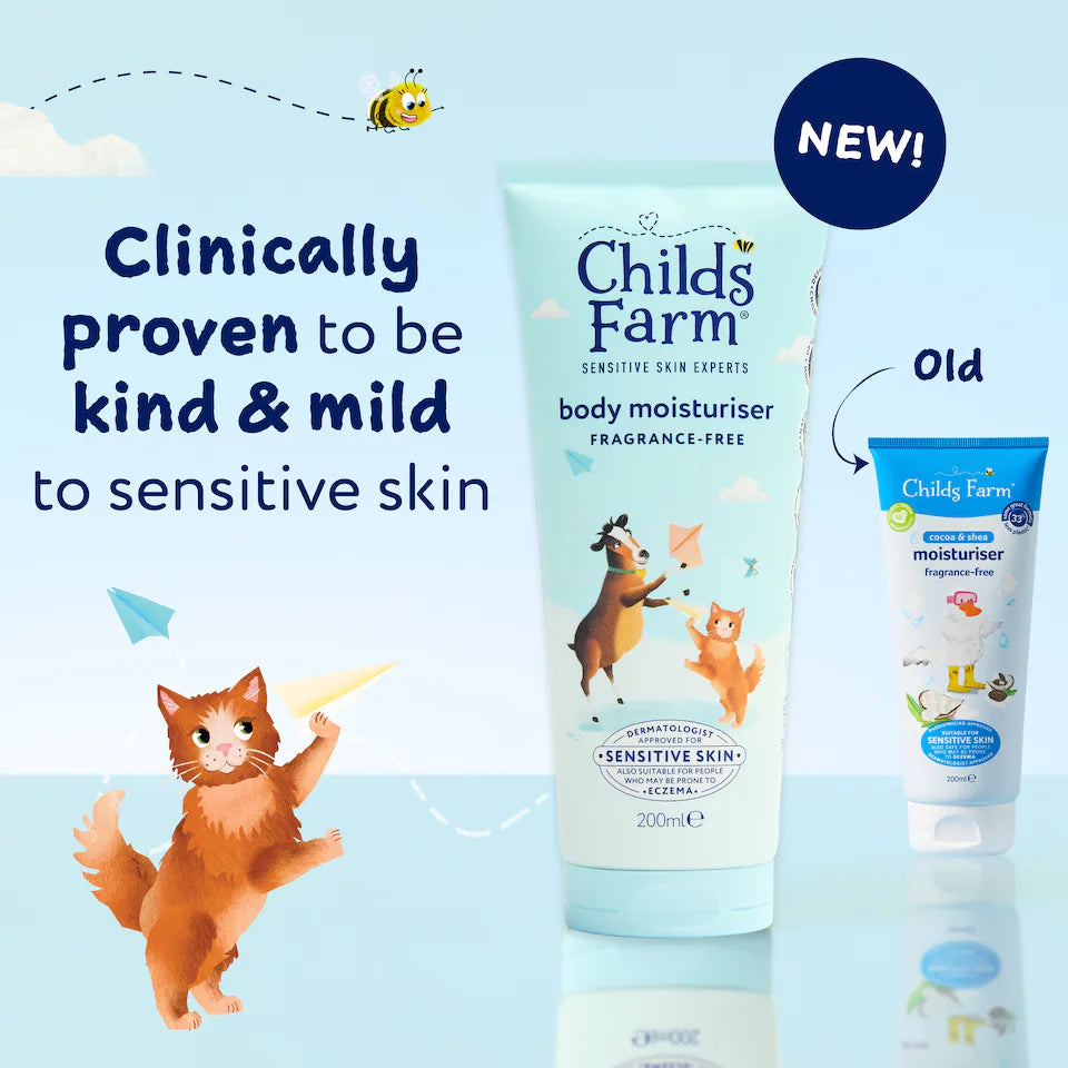 Childs Farm Moisturiser Fragrance-Free 200ml