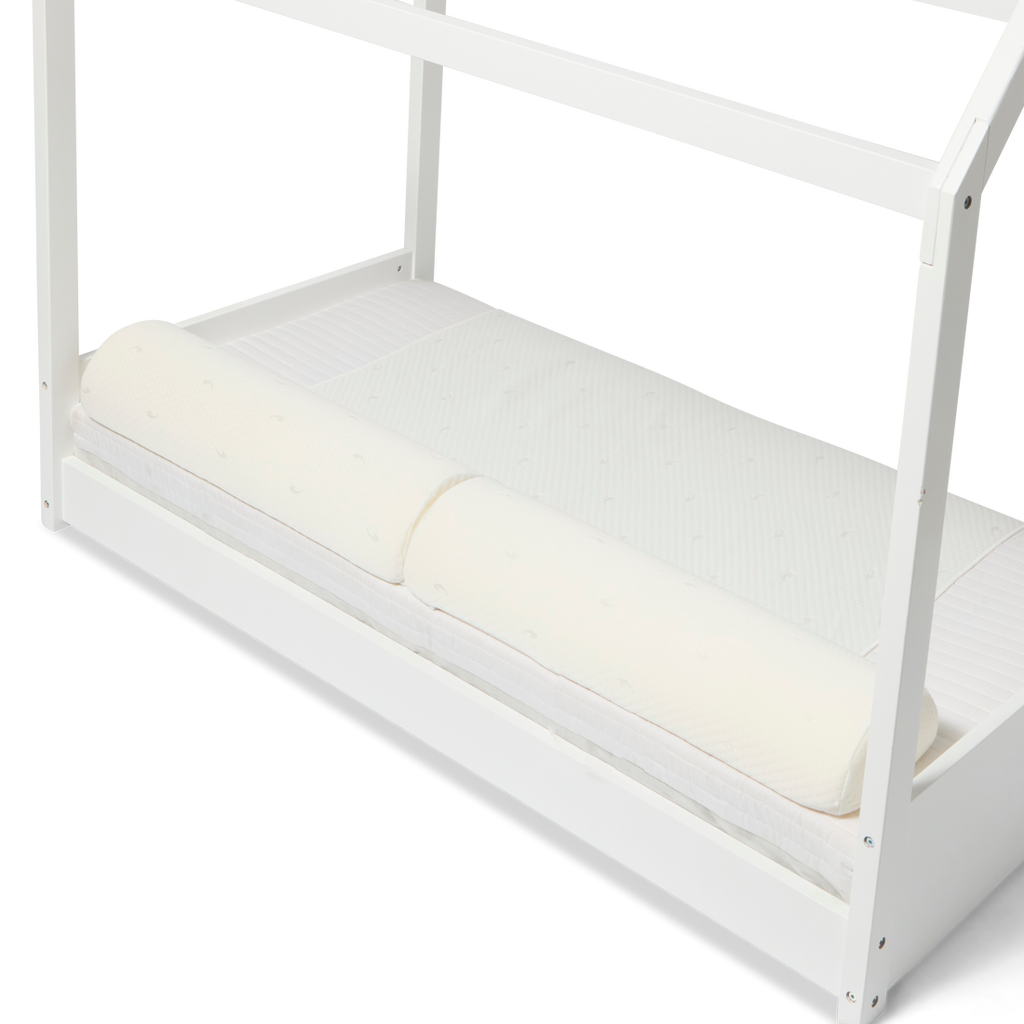 Baby Elegance Toddler Bed Guard Wedge - White