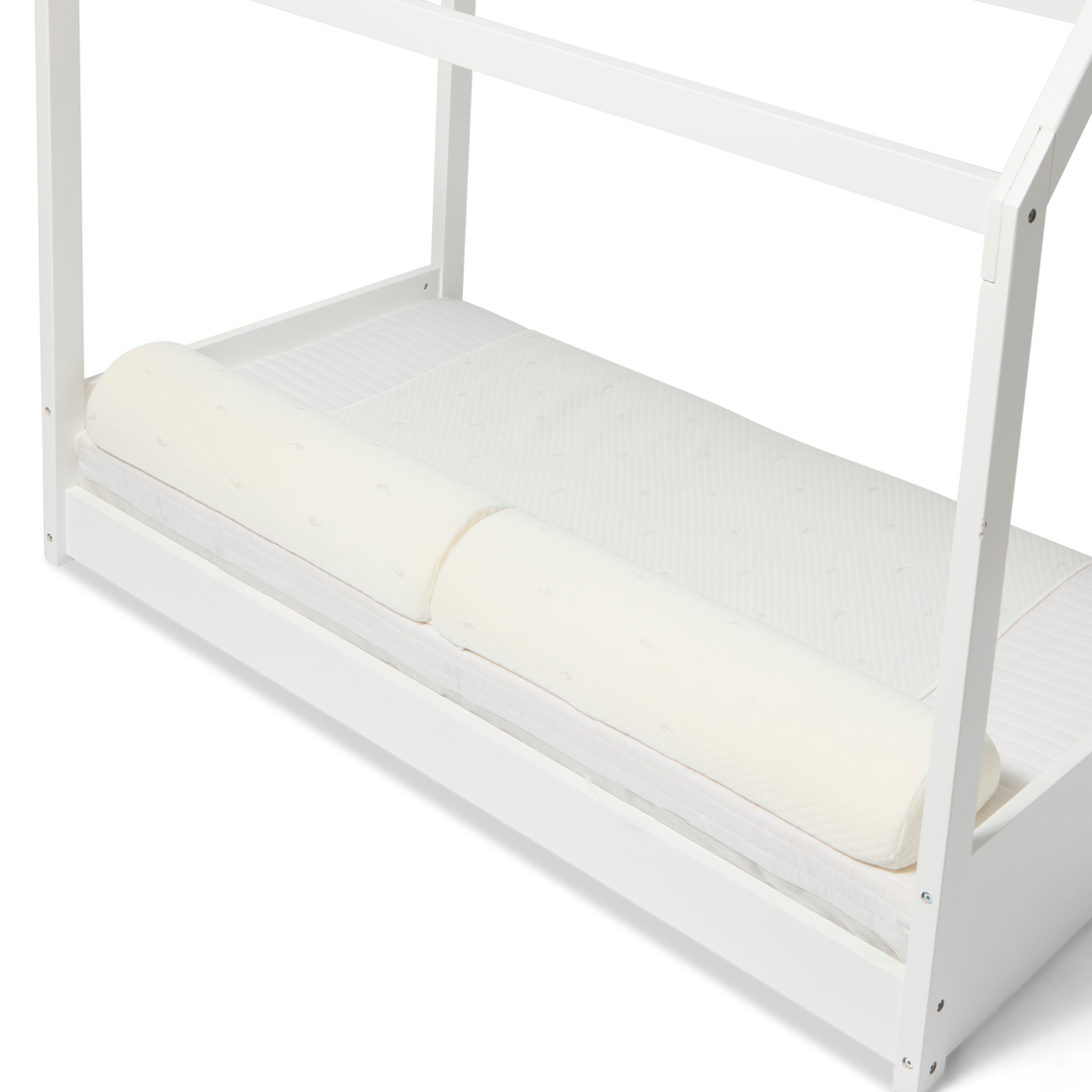 Baby Elegance Toddler Bed Guard Wedge - White