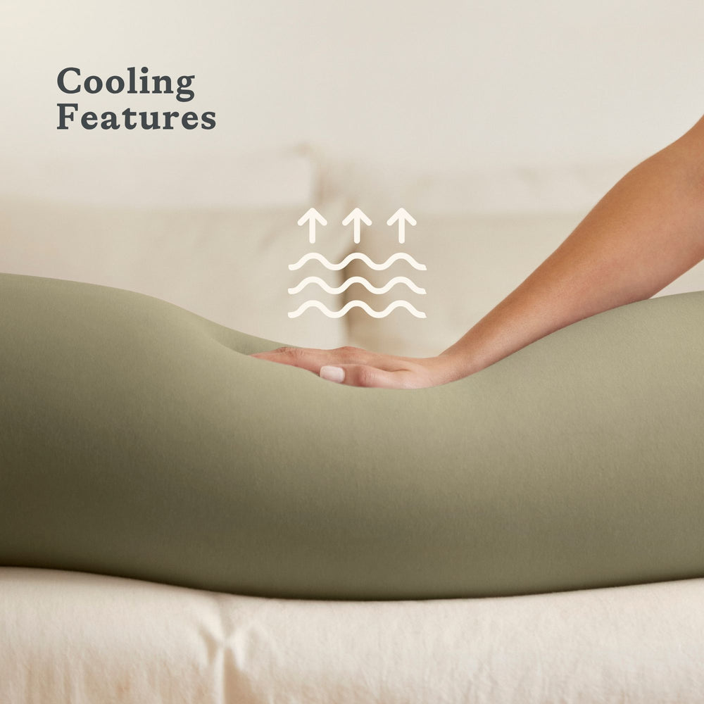 BBhugme Pregnancy Pillow - Dusty Olive