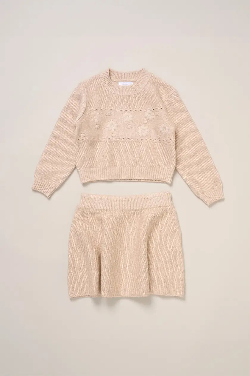 Willow & Whistle Knit Jumper and Skirt Set
