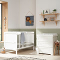 Tutti Bambini Rio Collection 2 Piece Room Set - White Bundle