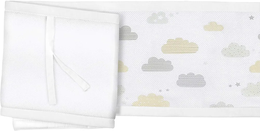 Breathable Baby Mesh Cot Liner - On Cloud Nine