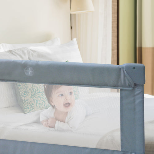 Asalvo 90cm Bed Rail - Grey