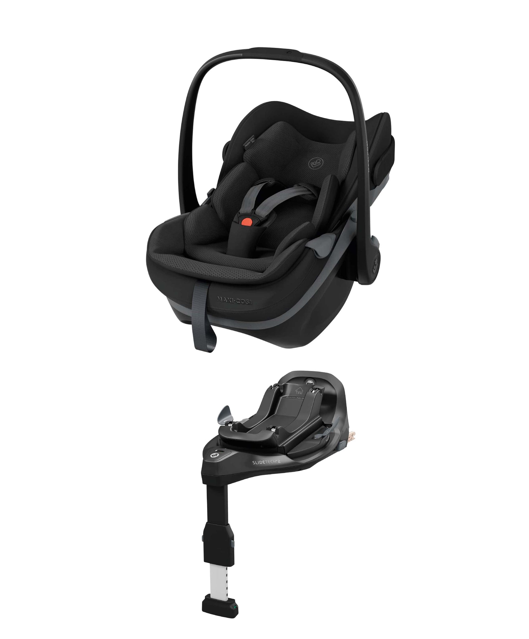 Maxi Cosi Pebble Slide Pro + Base - Onyx Black