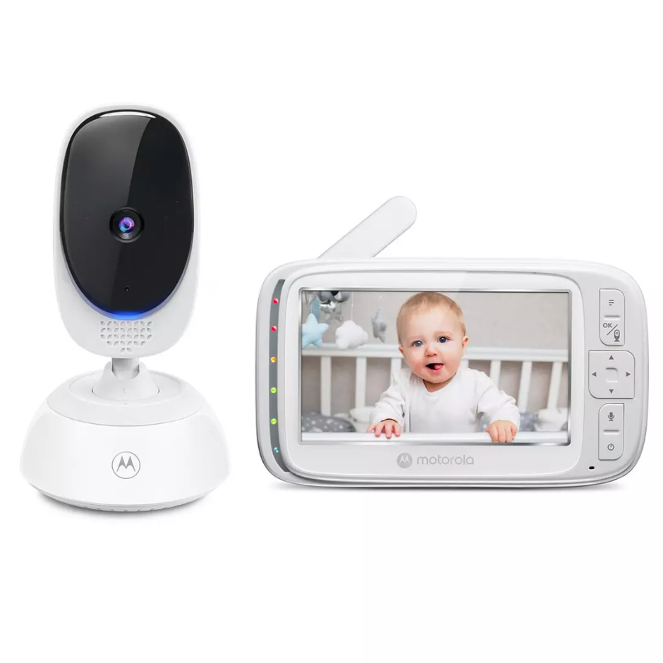 Motorola VM75 5" Video Baby Monitor with Remote Pan & Temperature Monitoring
