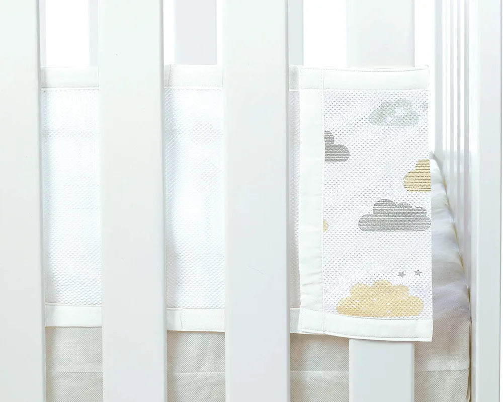 Breathable Baby Mesh Cot Liner - On Cloud Nine