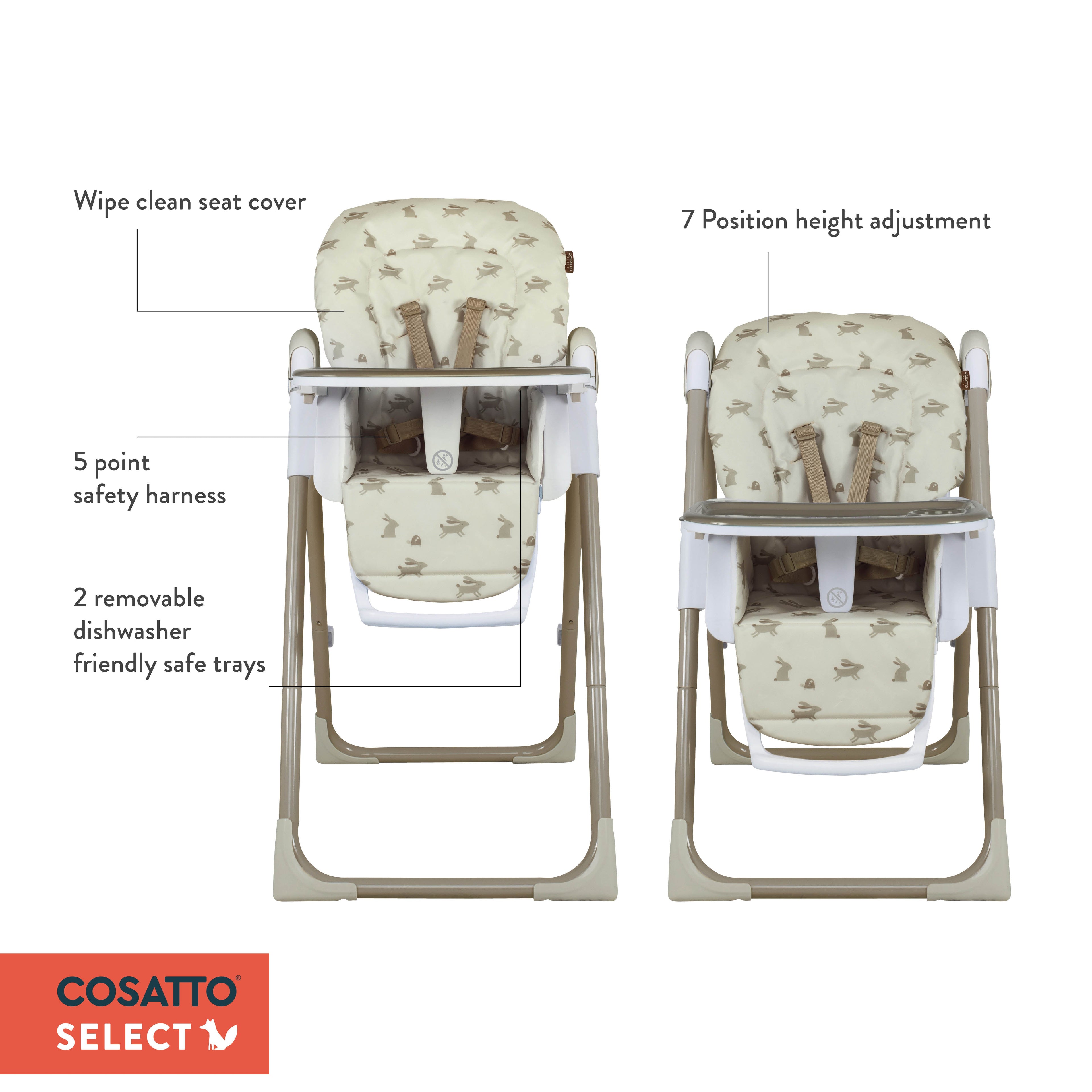 Cosatto Pip 0+ Highchair Range