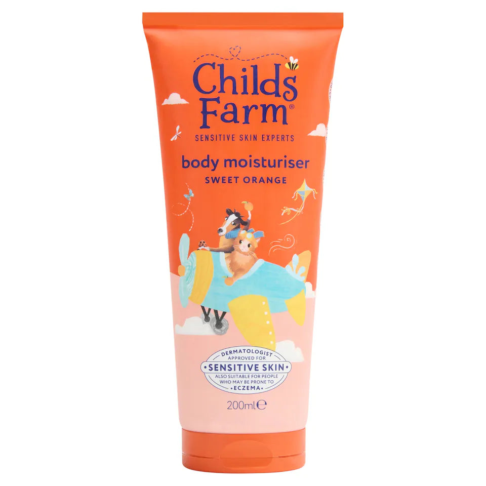 Childs Farm Body Moisturiser Sweet Orange Fragranced 200ml