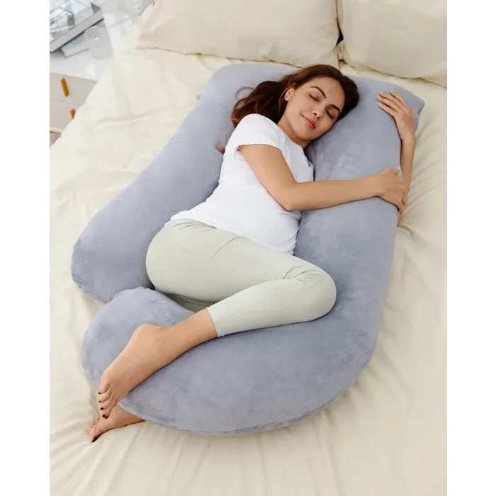 Momcozy U-Shaped Pregnancy Body Pillow