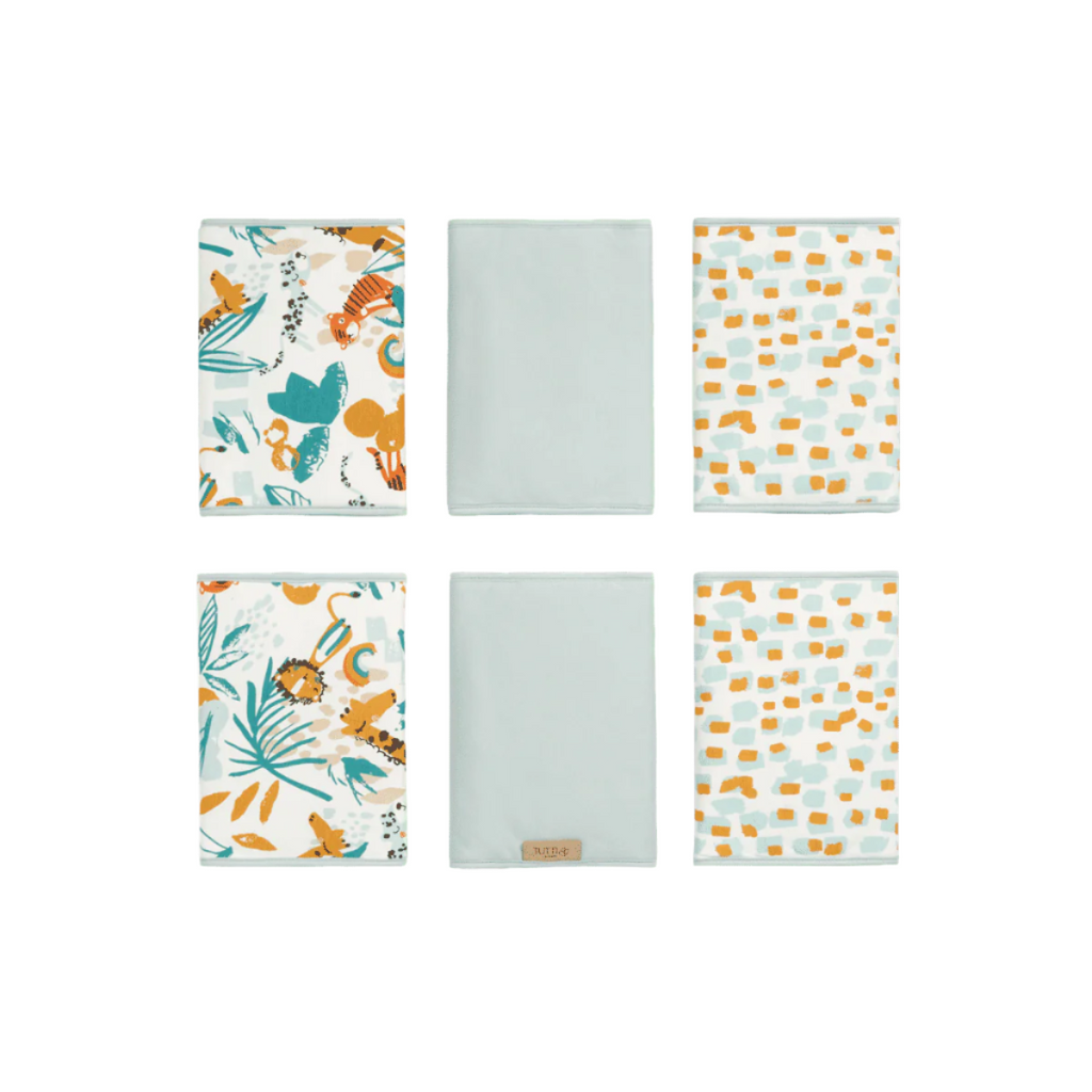Tutti Bambini Cot Wraps 6pk - Run Wild