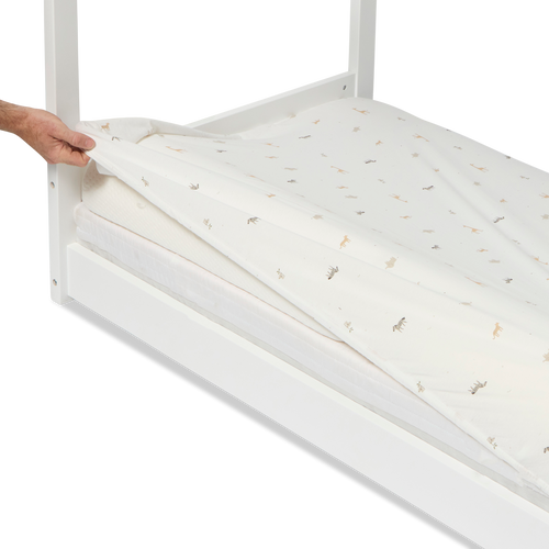 Baby Elegance Toddler Bed Guard Wedge - White