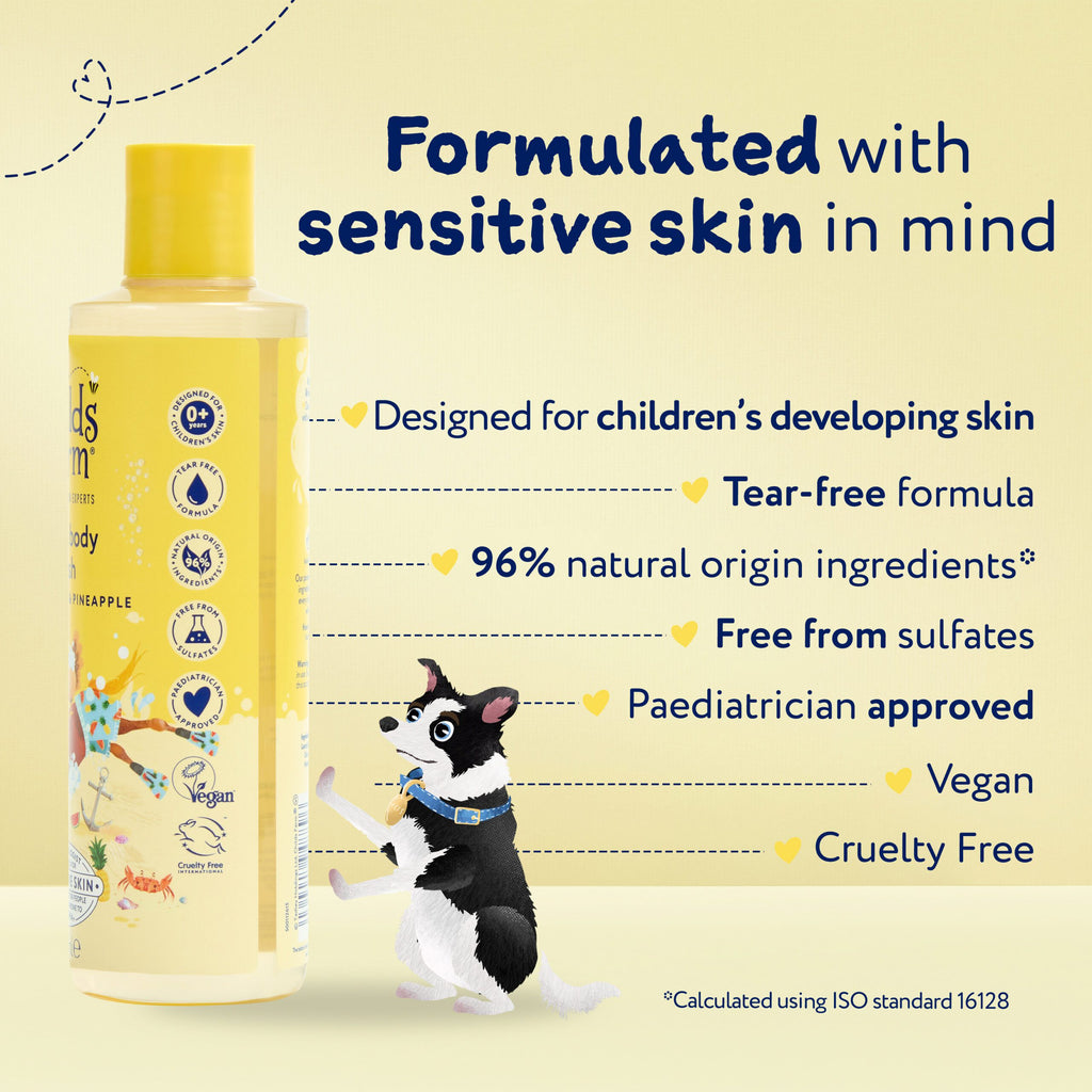 Childs Farm Hair & Body Wash, Watermelon & Pineapple 250ml