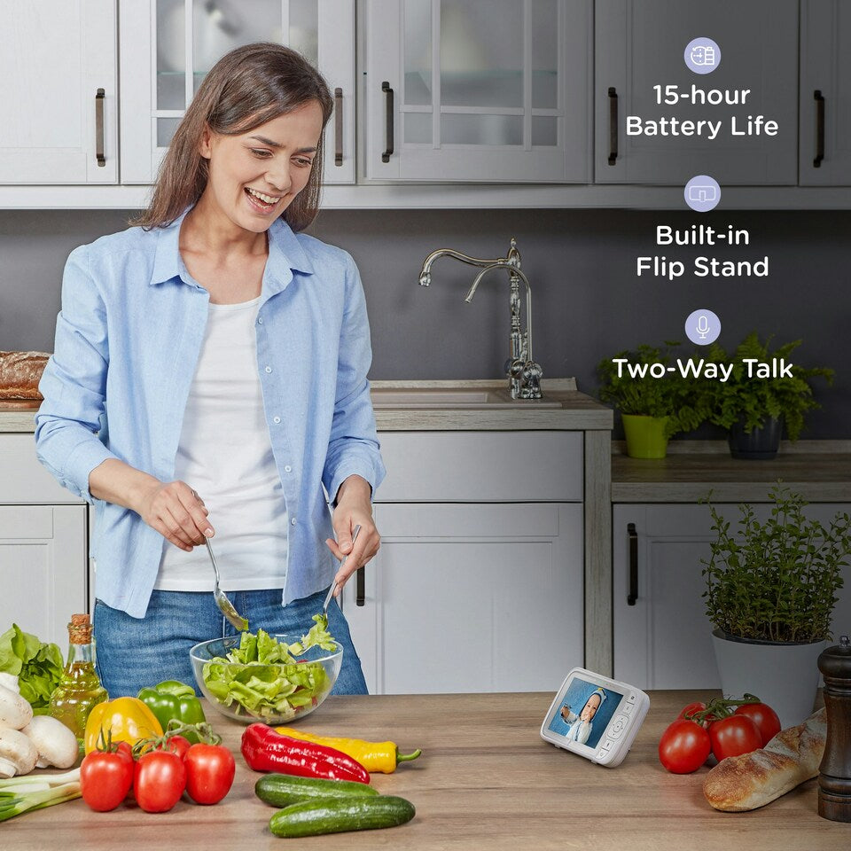 Hubble Connected
Glow 5-in-1 Smart Full HD Baby Monitor