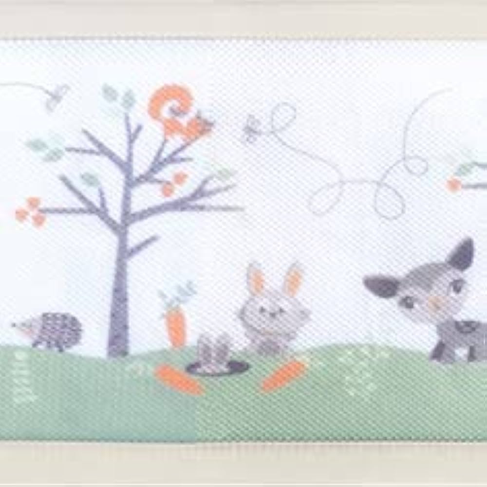 Breathable Baby Mesh Cot Liner - Woodland Walk