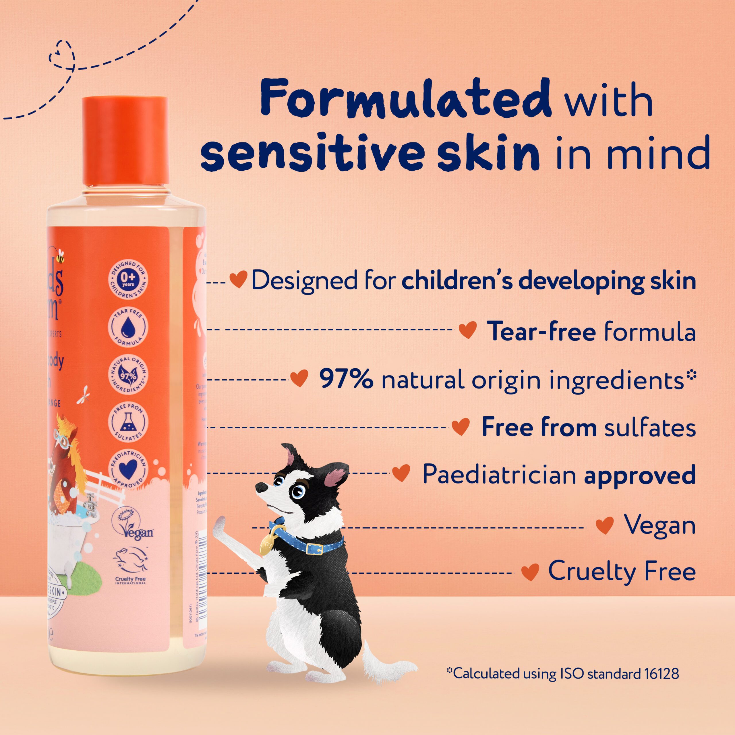 Childs Farm Hair & Body Wash, Sweet Orange 250ml