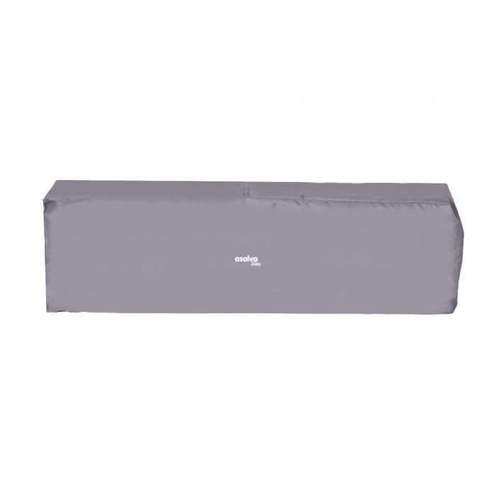 Asalvo Creta Travel Cot – Grey