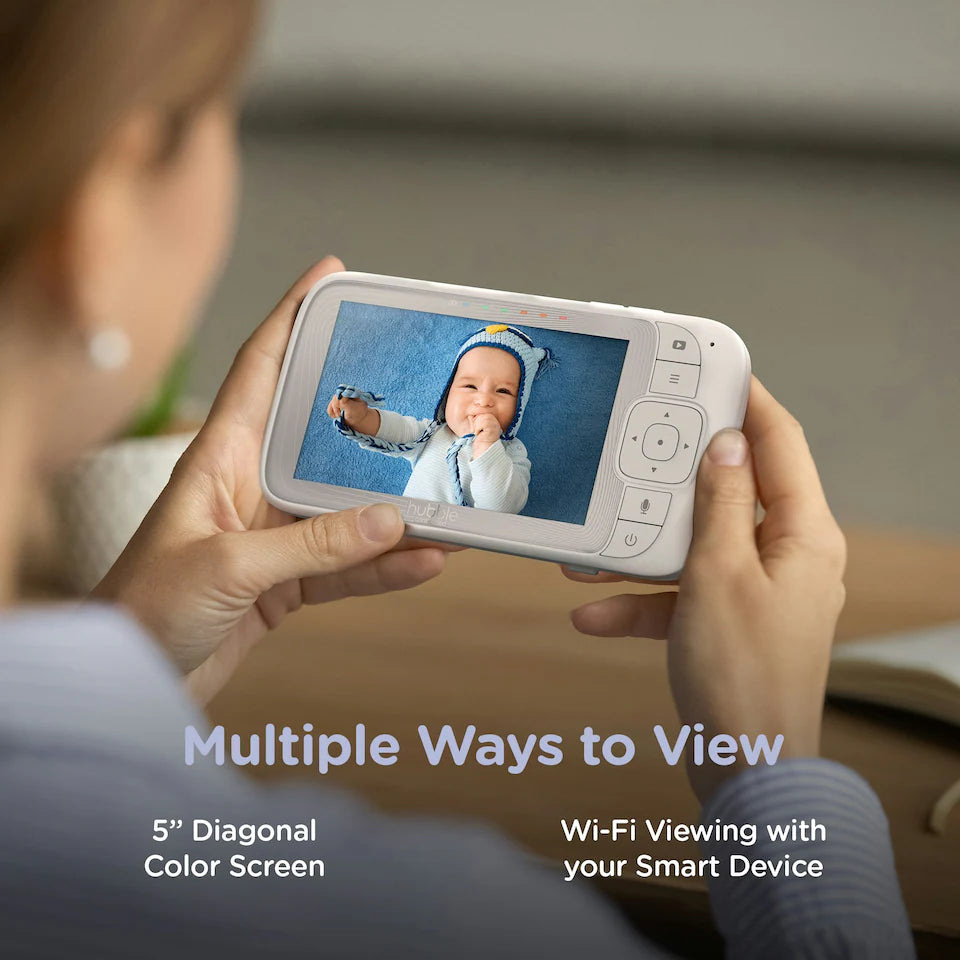 Hubble Connected
Glow 5-in-1 Smart Full HD Baby Monitor