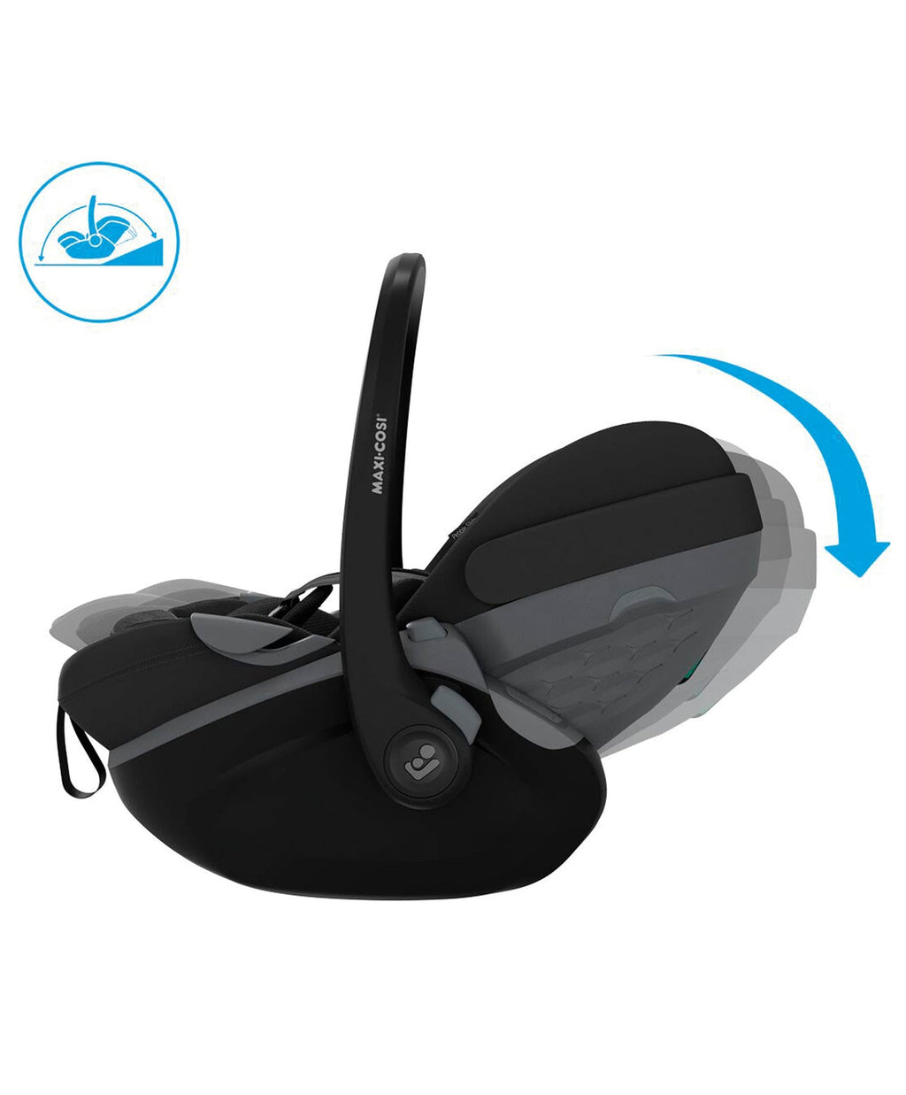 Maxi Cosi Pebble Slide Pro + Base - Onyx Black