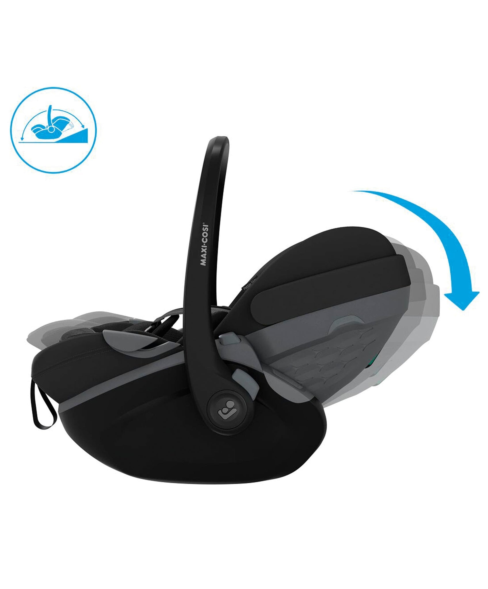 Maxi Cosi Pebble Slide Pro + Base - Onyx Black