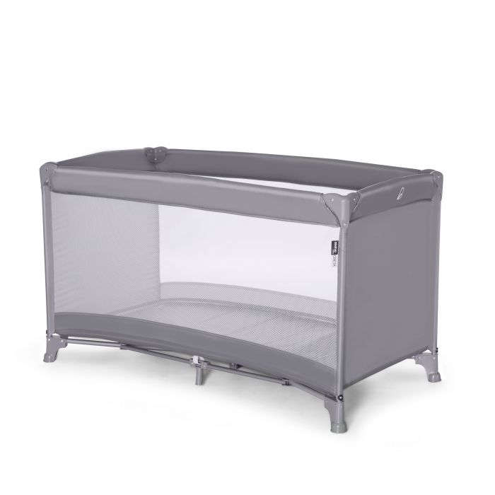 Asalvo Creta Travel Cot – Grey