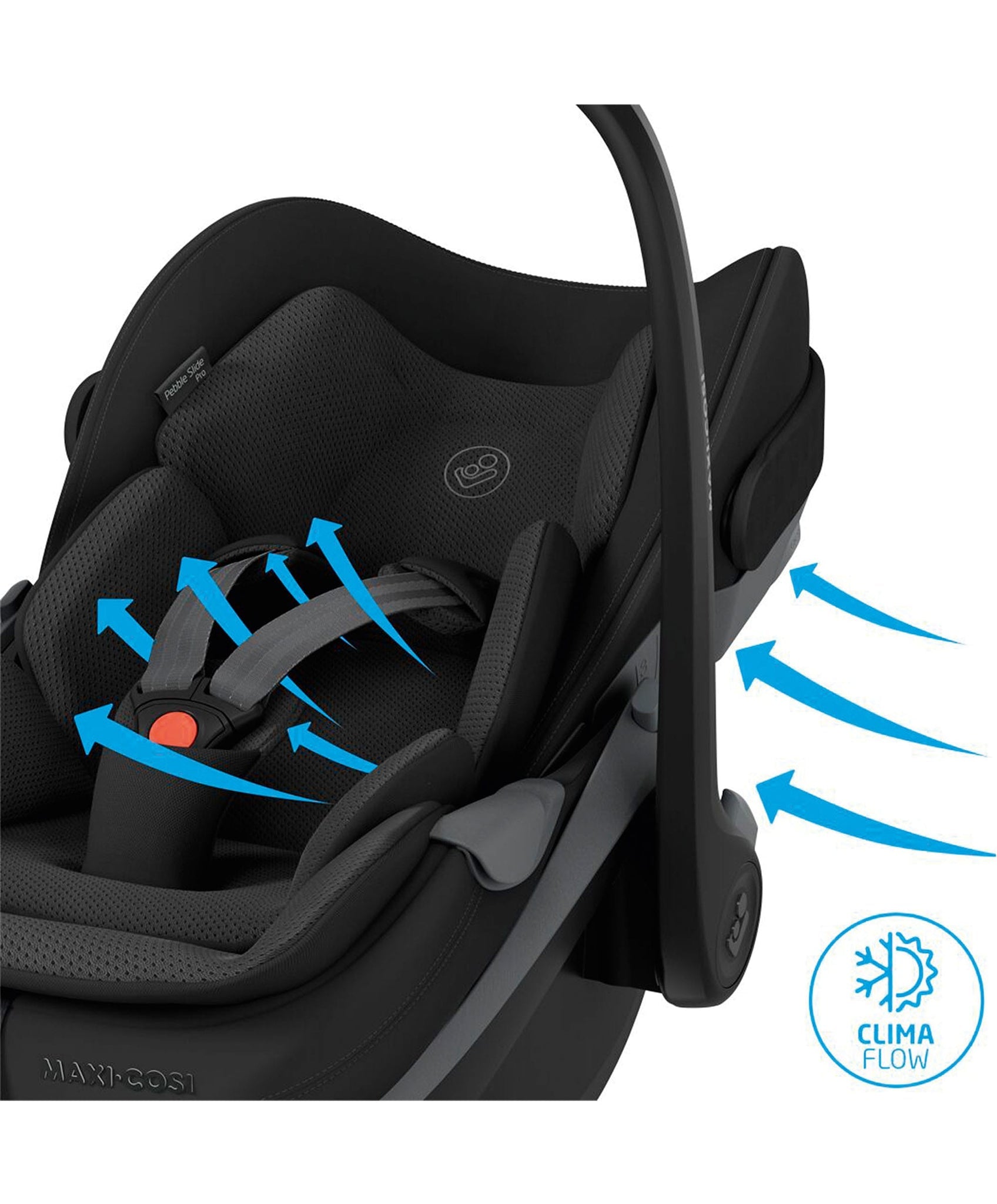 Maxi Cosi Pebble Slide Pro + Base - Onyx Black