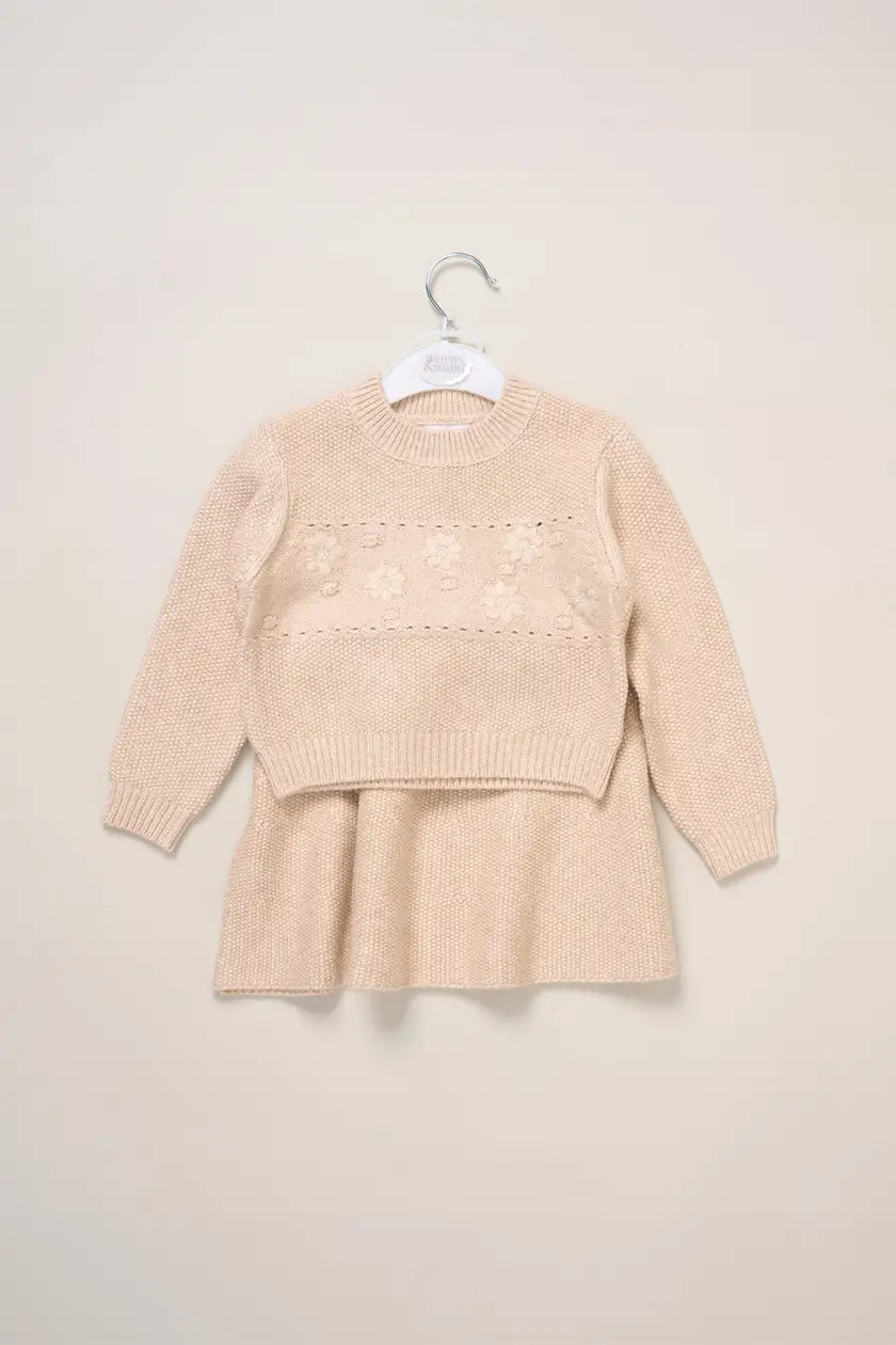 Willow & Whistle Knit Jumper and Skirt Set