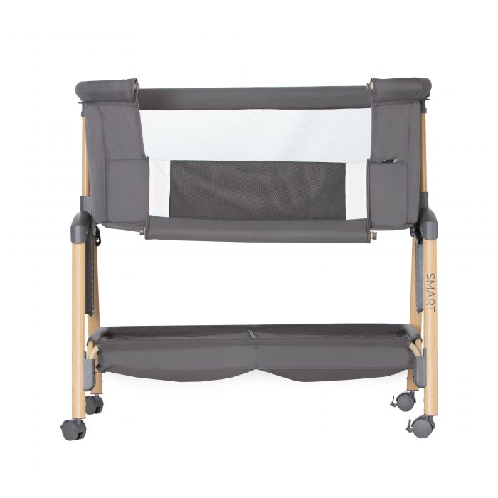 Asalvo Bedside Crib Smart - Grey