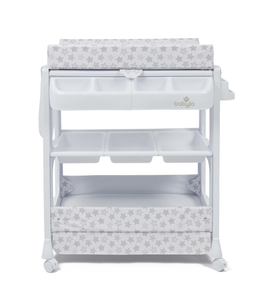 Babylo Bath and Baby Changing Table - Moon and Stars
