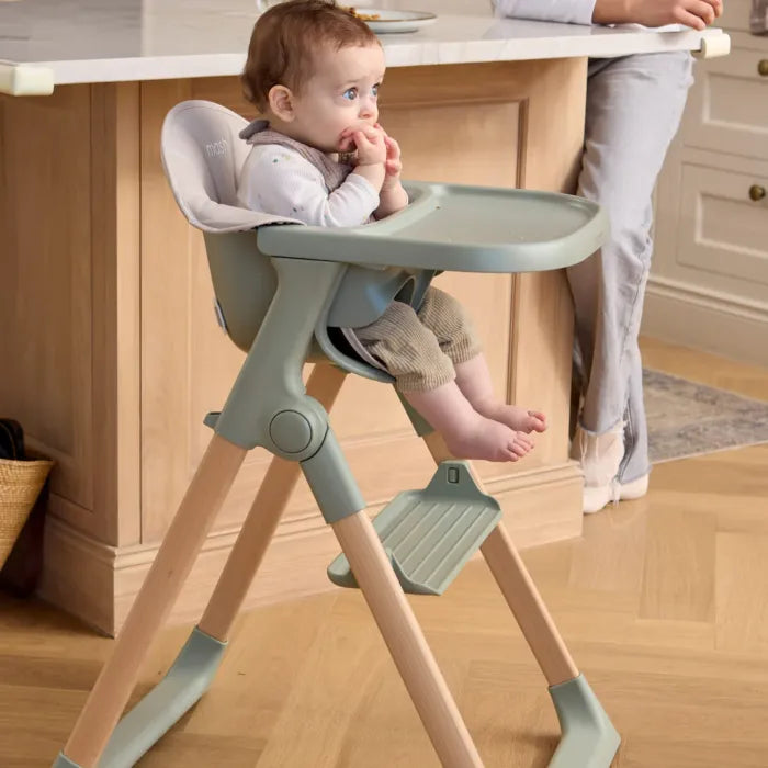 Baby Elegance Mash Highchair Bundle - Sage