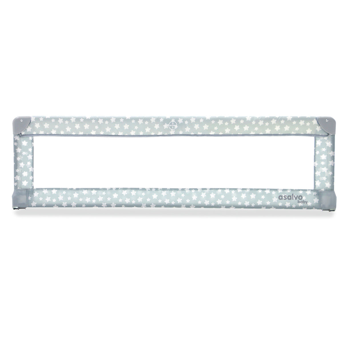 Asalvo 150cm Bed Rail - Grey Stars