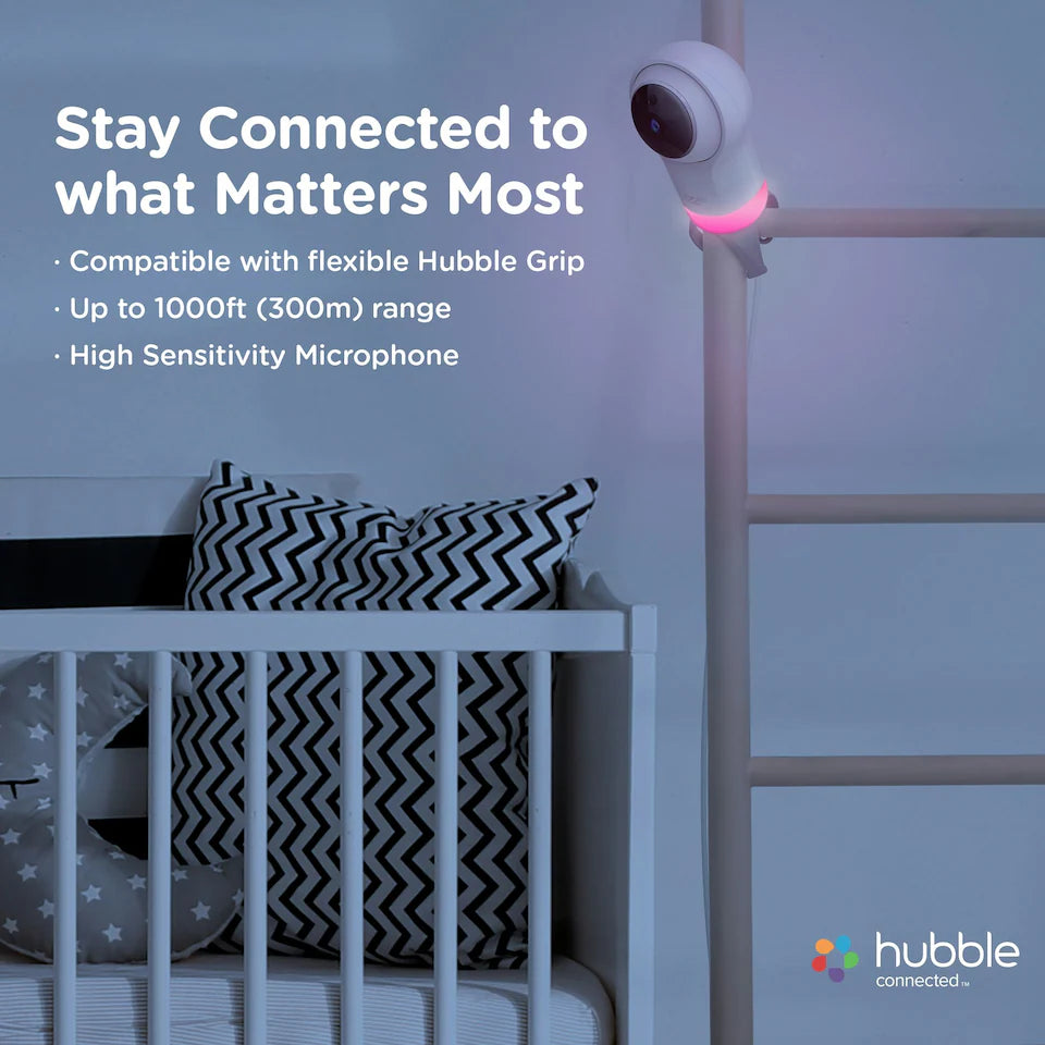 Hubble Connected
Glow 5-in-1 Smart Full HD Baby Monitor