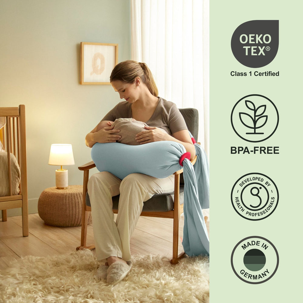 BBhugme Pregnancy Pillow - Eucalyptus