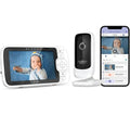 Hubble Nursery Pal Link Premium 5" Smart Baby Monitor - White