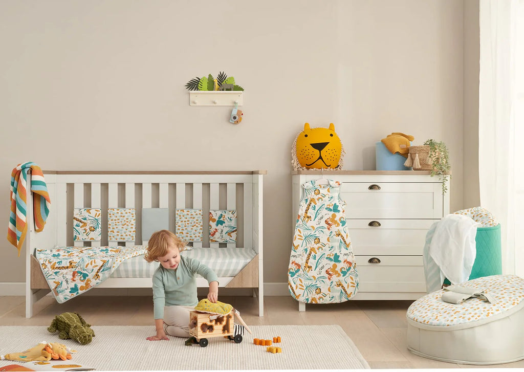 Tutti Bambini Bedside Crib Starter Pack - Run Wild