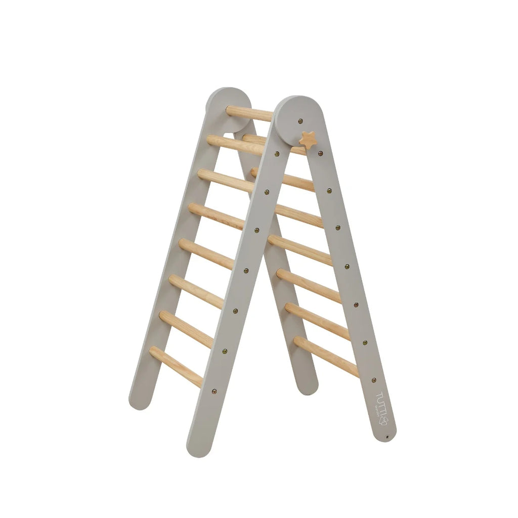 Tutti Bambini Scala Montessori 3 in 1 Pikler Climbing Frame with Climbing Wall - Mushroom