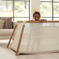 Tutti Bambini CoZee Go 3-in-1 Bassinet, Travel Cot & Playpen - Walnut & Ecru