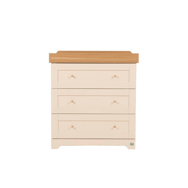 Tutti Bambini Rio Collection Chest / Changer - Cashmere & Honey Oak