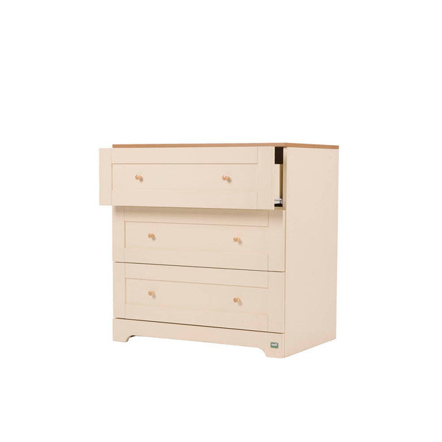 Tutti Bambini Rio Collection Chest / Changer - Cashmere & Honey Oak