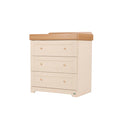 Tutti Bambini Rio Collection Chest / Changer - Cashmere & Honey Oak