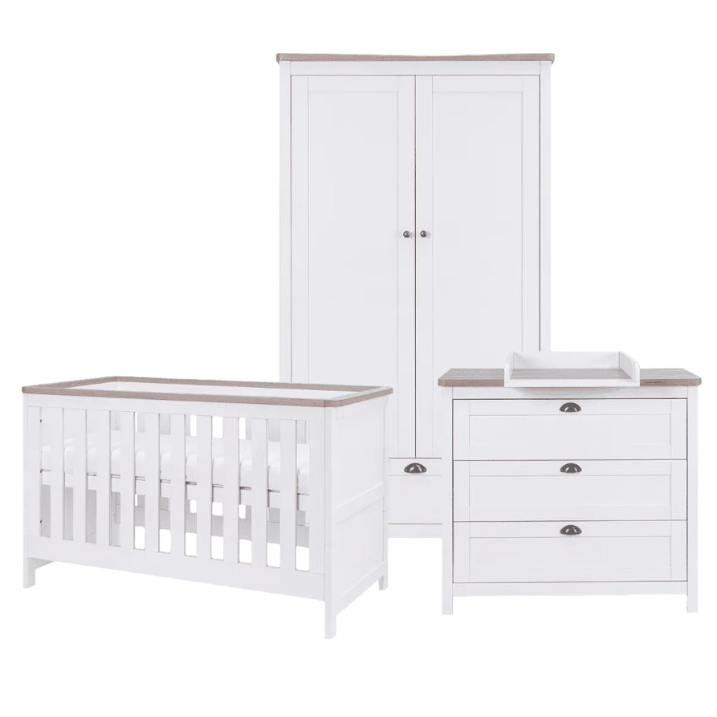 Tutti Bambini Verona Collection -3 Piece Room Set Bundle