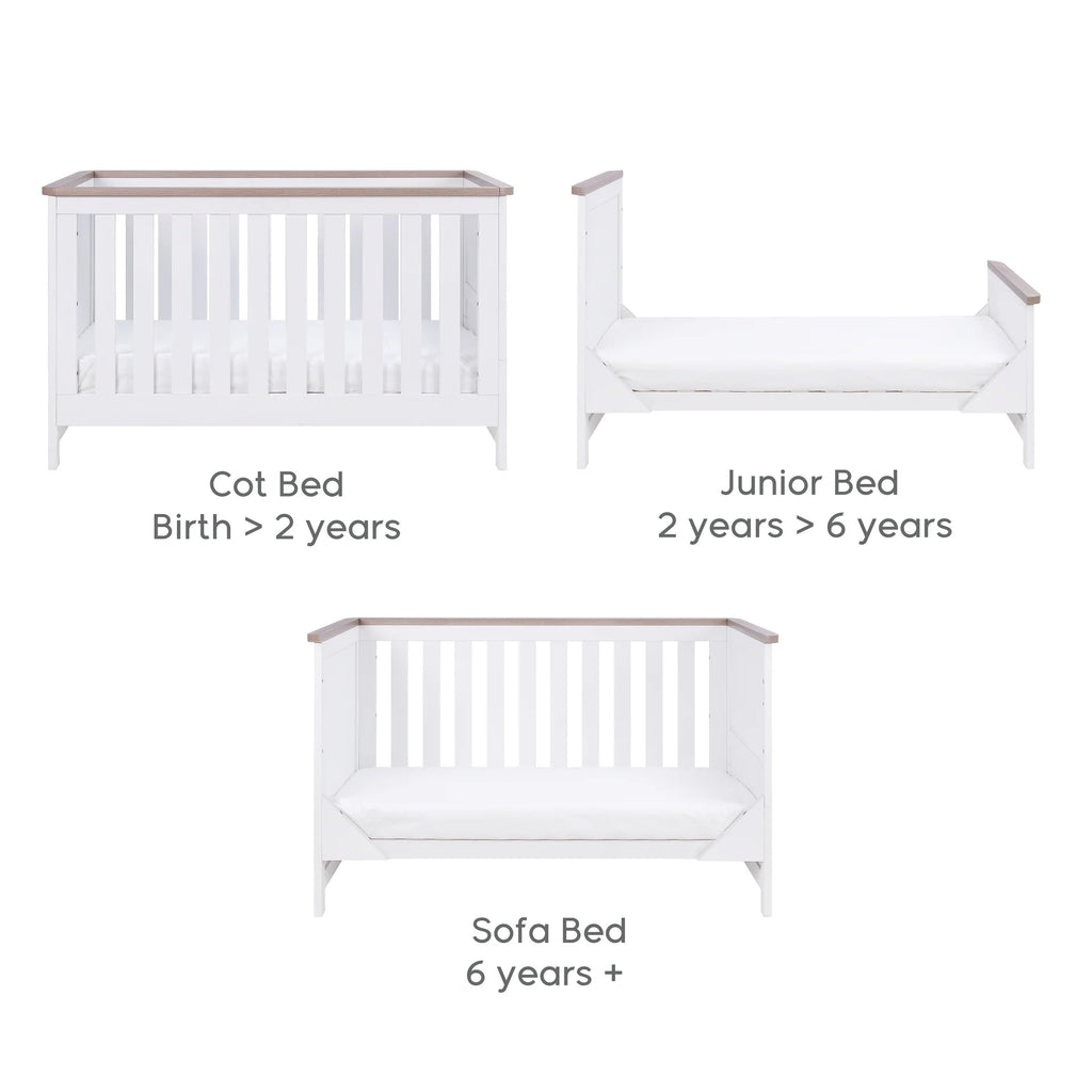 Tutti Bambini Verona Collection -3 Piece Room Set Bundle